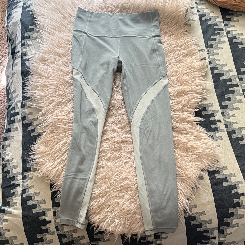 Athleta Light Green 7/8 Tights
